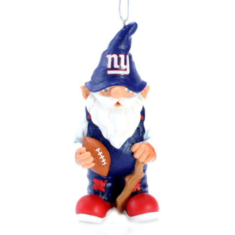 New York Giants Resin Gnome Ornament