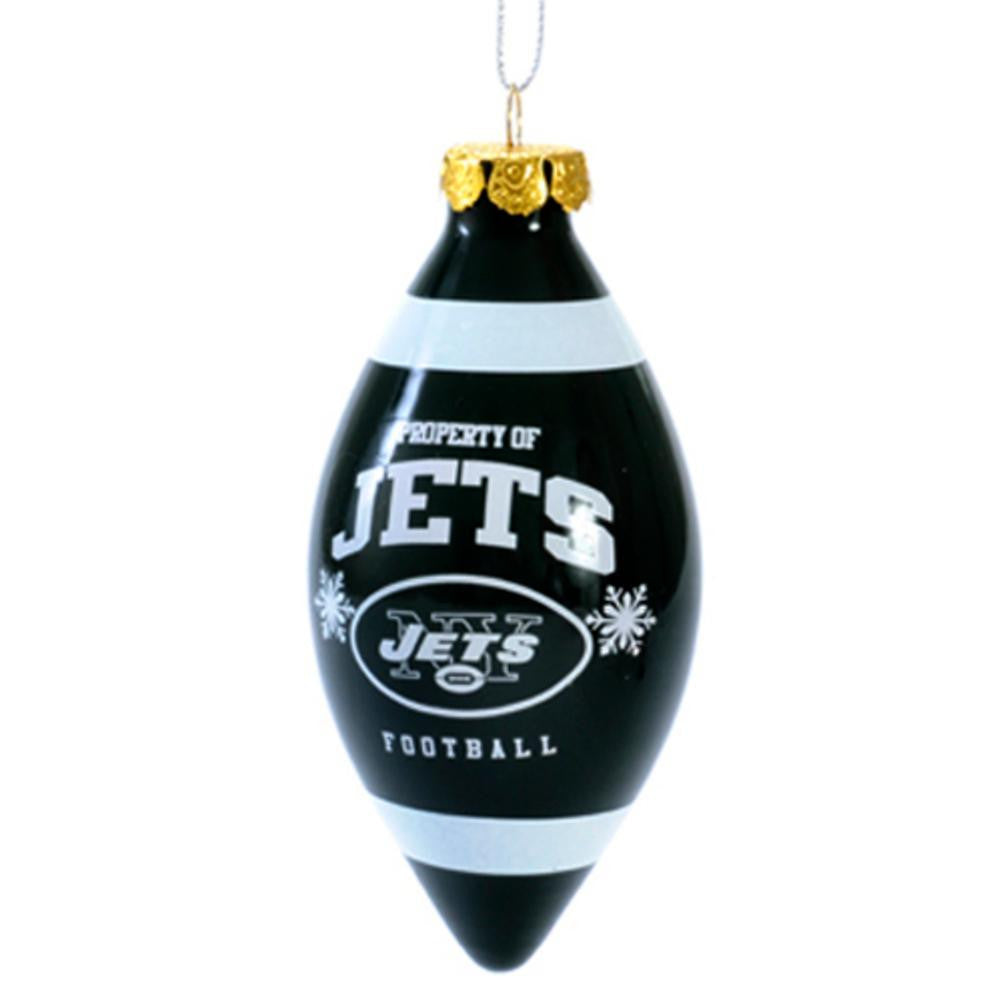 Forever X-mas Tear Drop ornament NFL-New York Jets