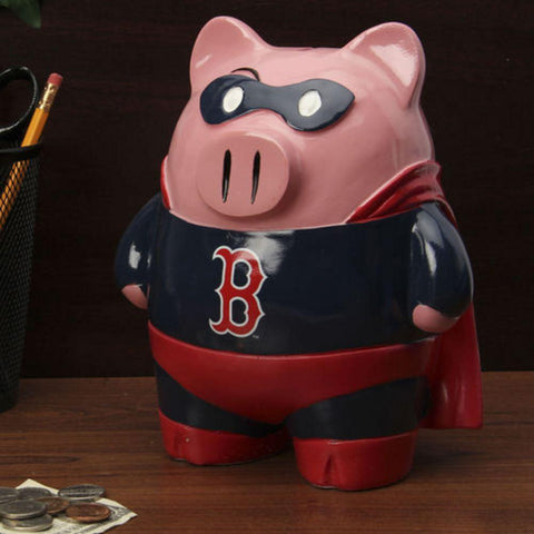 MLB Boston Red Sox Large Stand-Up Superhero Piggy Bank