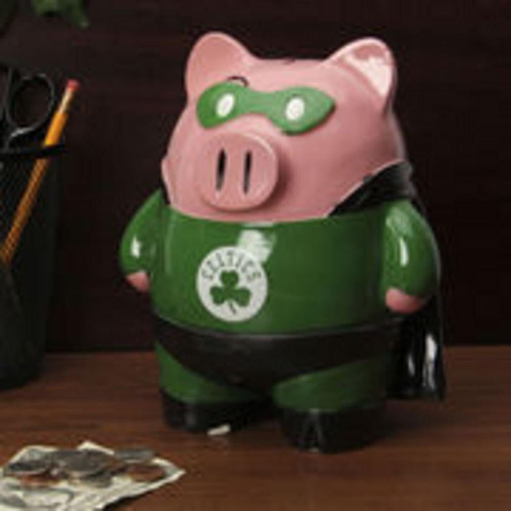 NBA Boston Celtics Large Stand-Up Superhero Piggy Bank