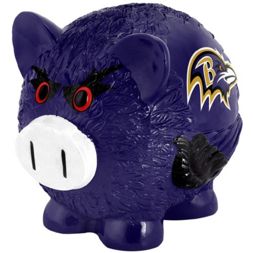 SMALL PIG BANK NFL BAL 07067