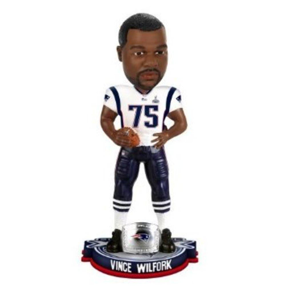 New England Patriots Wilfork V. #75 Super Bowl Xlix Champions Bobble