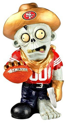 San Francisco 49Ers Resin Thematic Zombie Figurine