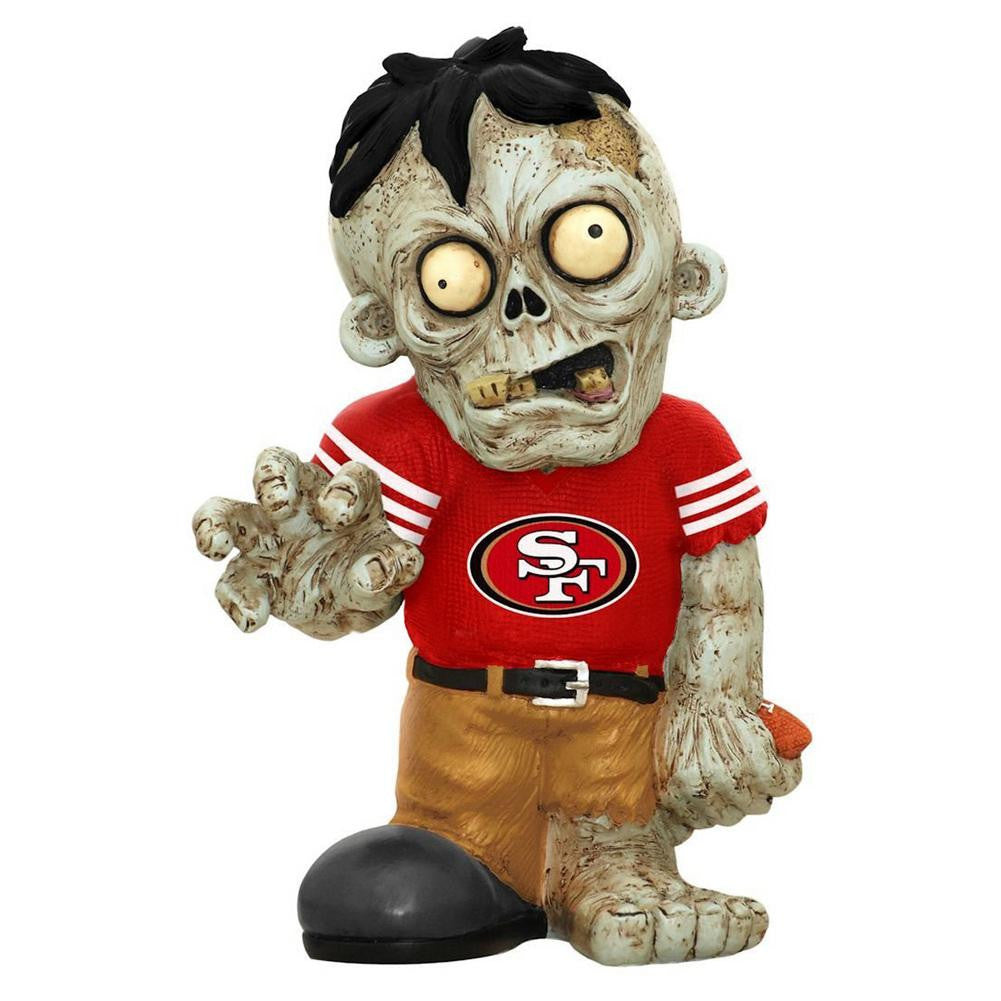 NFL San Francisco 49Ers Pro Team Zombie Figurine