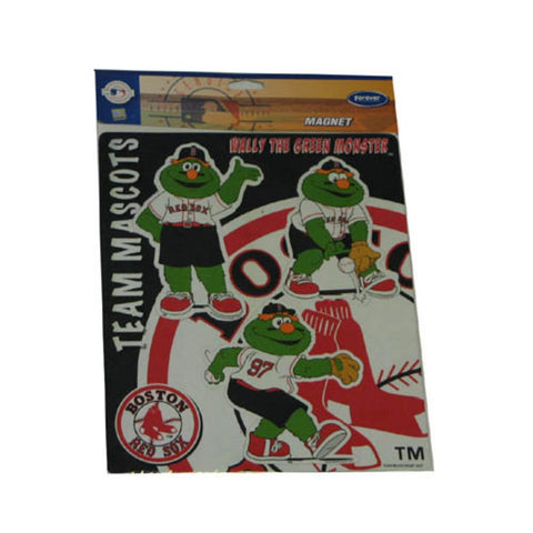 Sheet Mag Mascot Red Sox