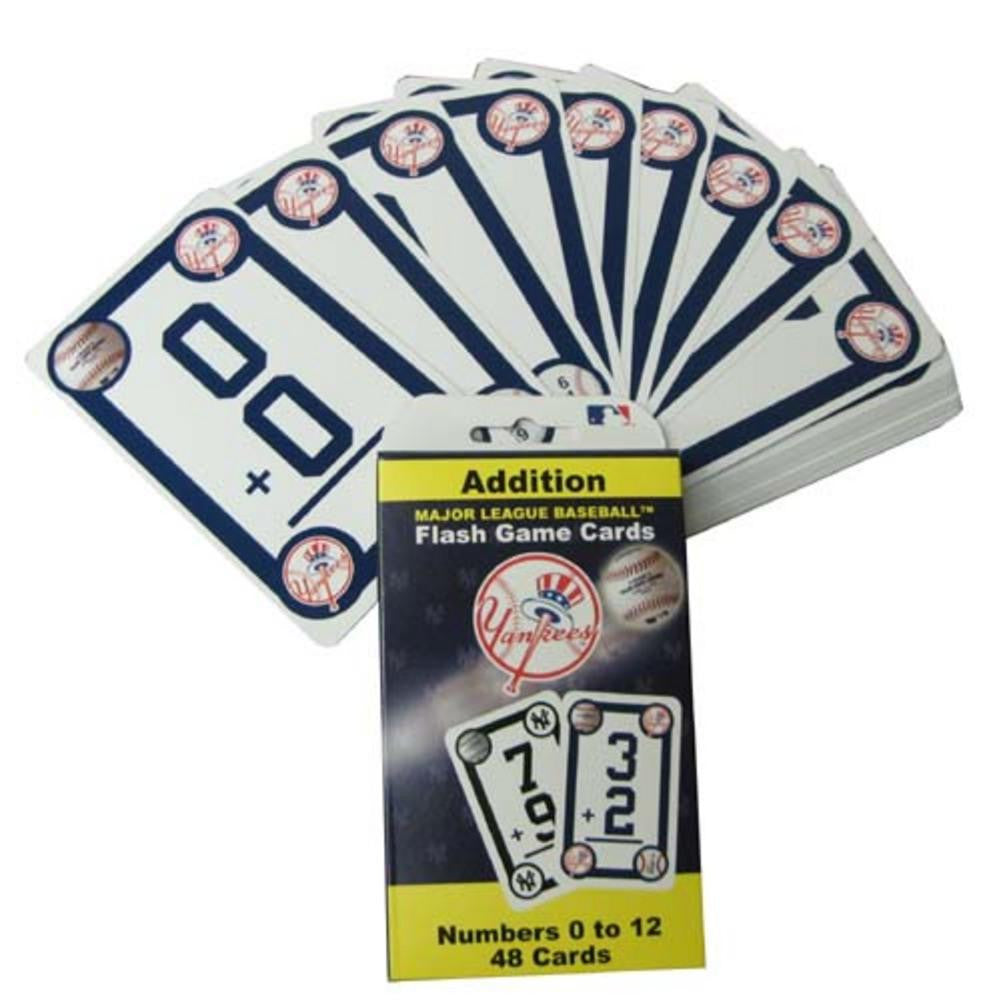 NEW in 2008 - MLB MATH Flash Game Cards.