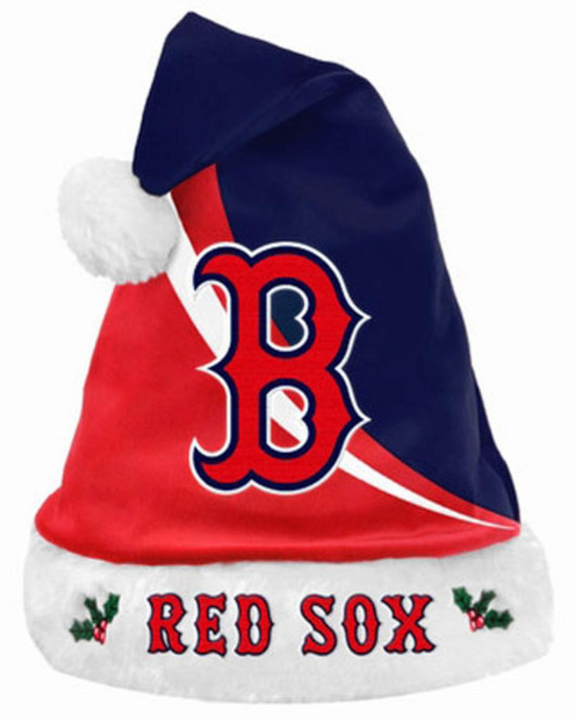 MLB Swoop Logo Santa Hat MLB Team: Boston Red Sox
