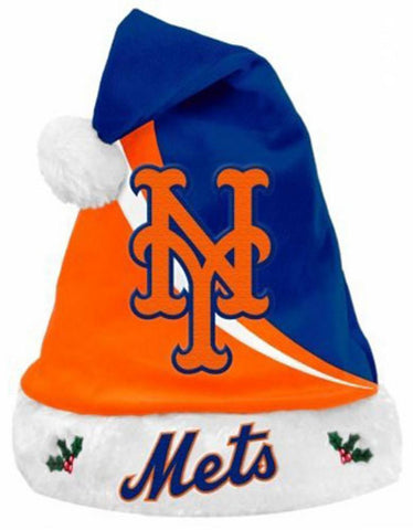 MLB Swoop Logo Santa Hat MLB Team: New York Mets