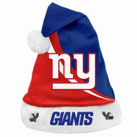 New York Giants Swoop Logo Santa Hat
