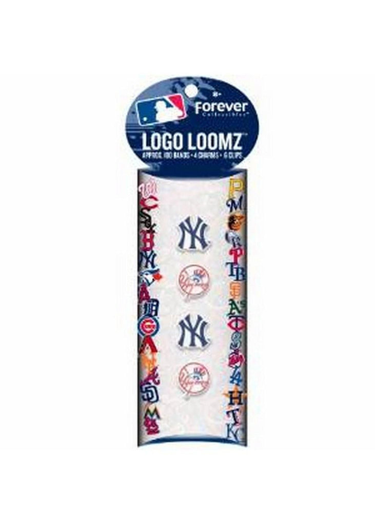 MLB New York Yankees Logo Loomz Charm (4-Pack)