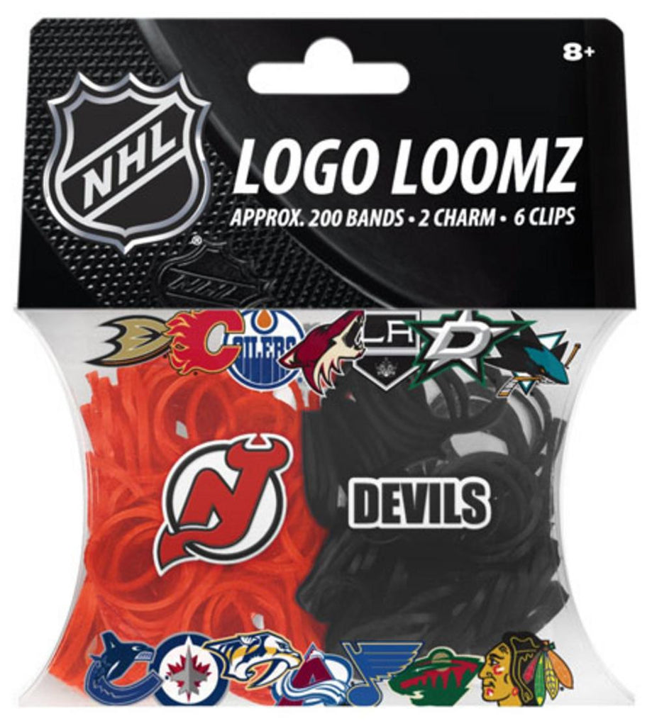 NHL New Jersey Devils Logo Loomz Pack