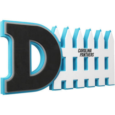 Foamfanatics NFL Carolina Panthers 3D Foam Defense Sign