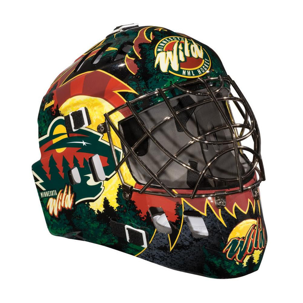Franklin NHL Team Series Mini Goalie Mask - Minnesota Wild