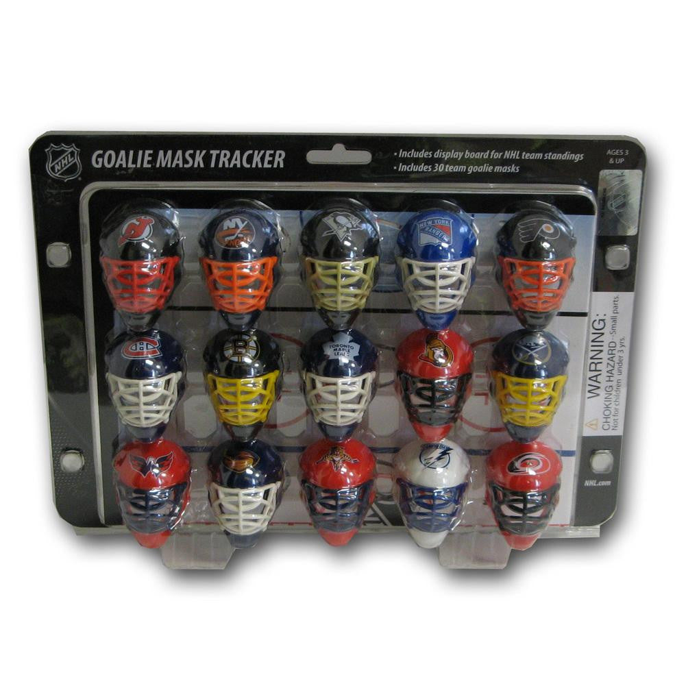 NHL Mini Goalie Mask Tracker-Standings Board
