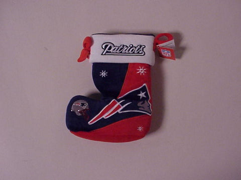 NFL New England Patriots 10 Inch Stocking