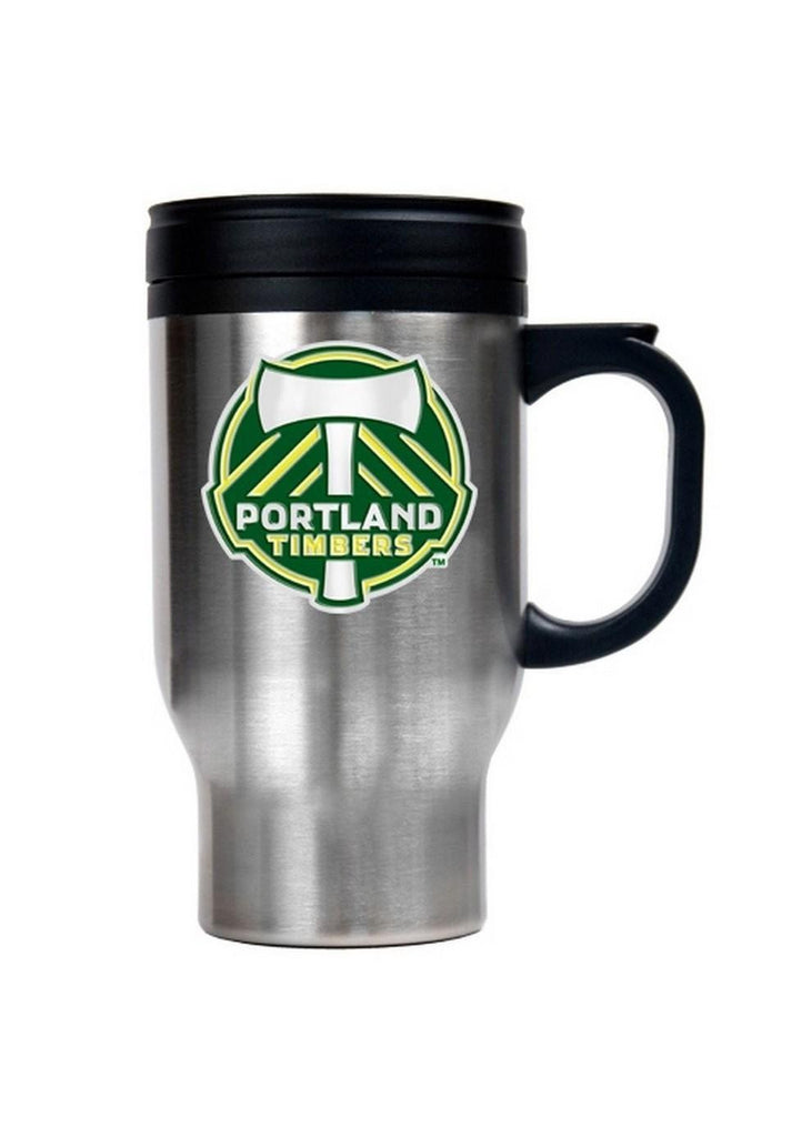 Great American 15Oz Travel Mug MLS Portland Timbers