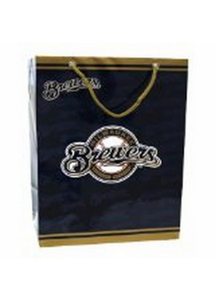 MLB Milwaukee Brewers Medium Gift Bag
