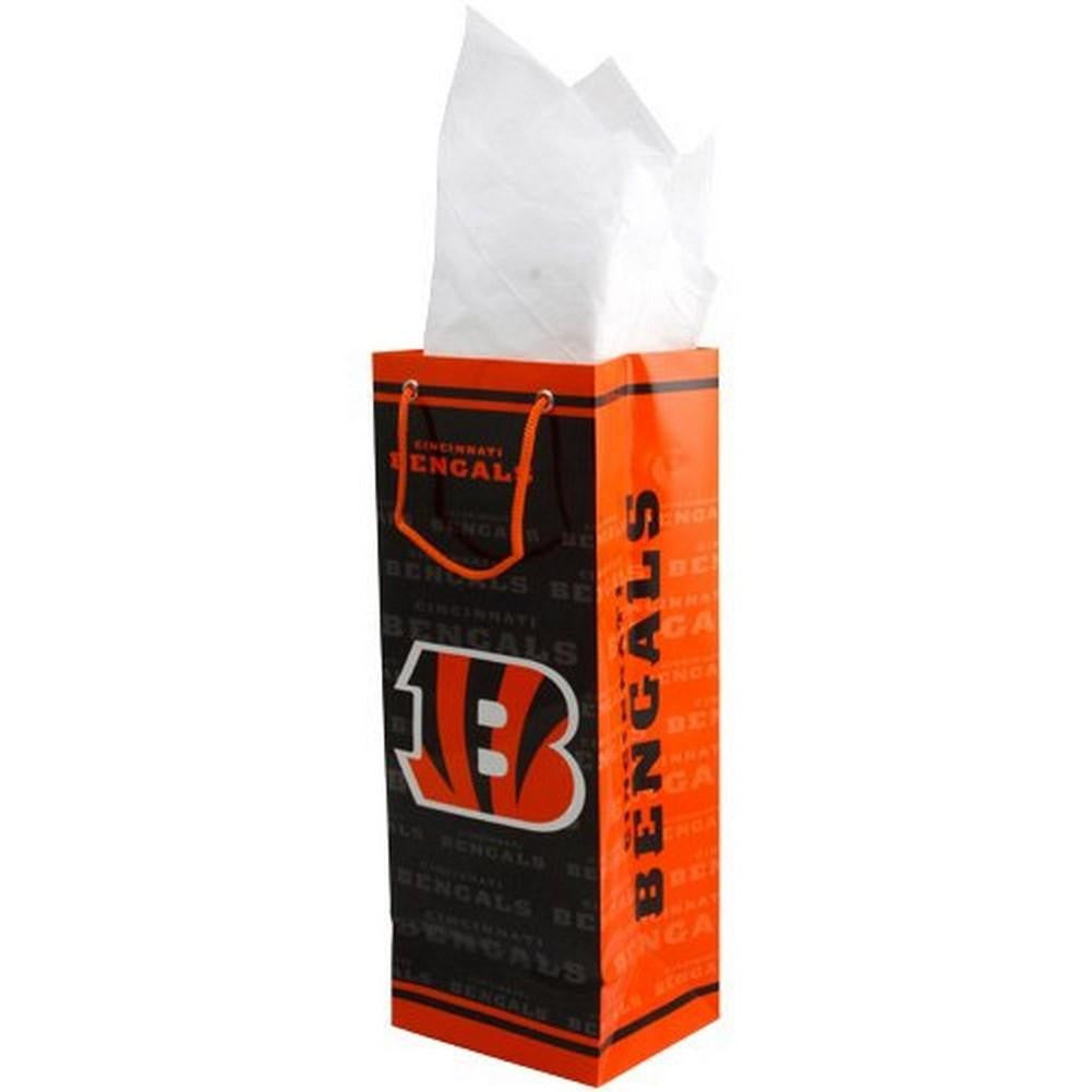 Slim Bottle Gift Bag NFL - Cincinnati Bengals