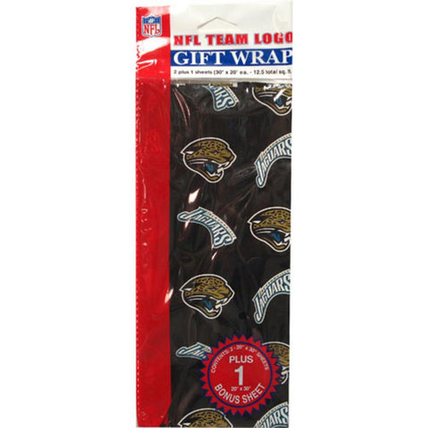 FLAT GIFT WRAP JAGUARS 15615