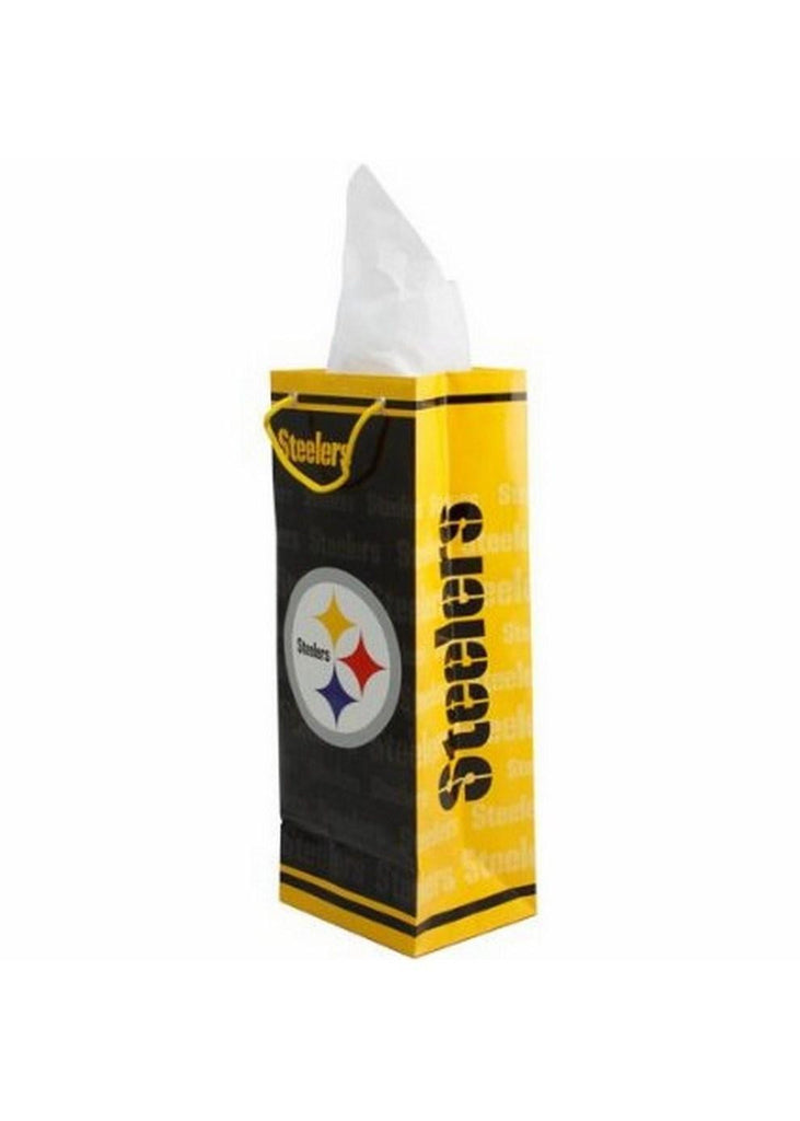 Slim Bottle Gift Bag NFL - Pittsburgh Steelers