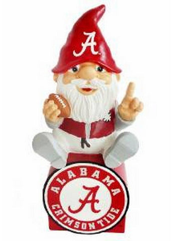 "2013 NCAA College 11" Garden Statue Gnome Sitting on Team Logo"