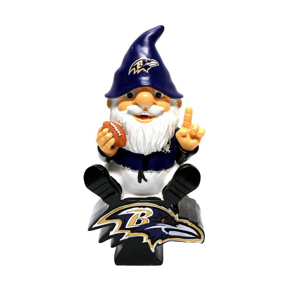 Baltimore Ravens Official NFL 10.5 inch Garden Gnome