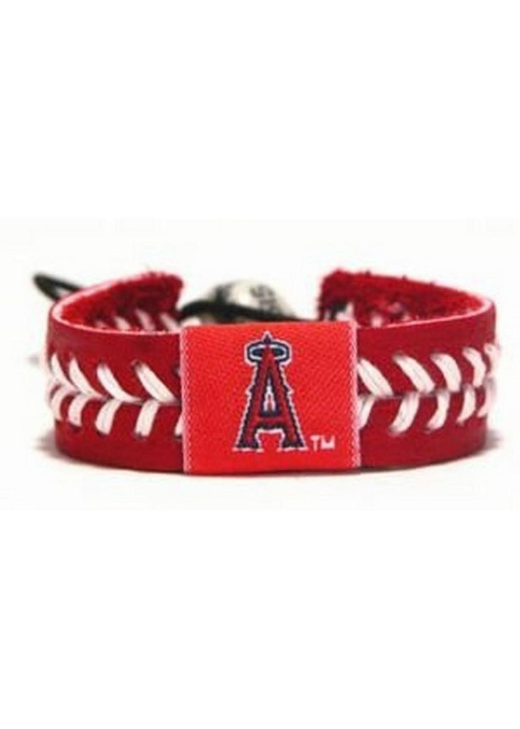 Gamewear MLB Leather Wrist Band - Angels Team Colors