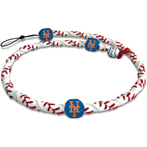 New York Mets Classic Frozen Rope Baseball Necklace