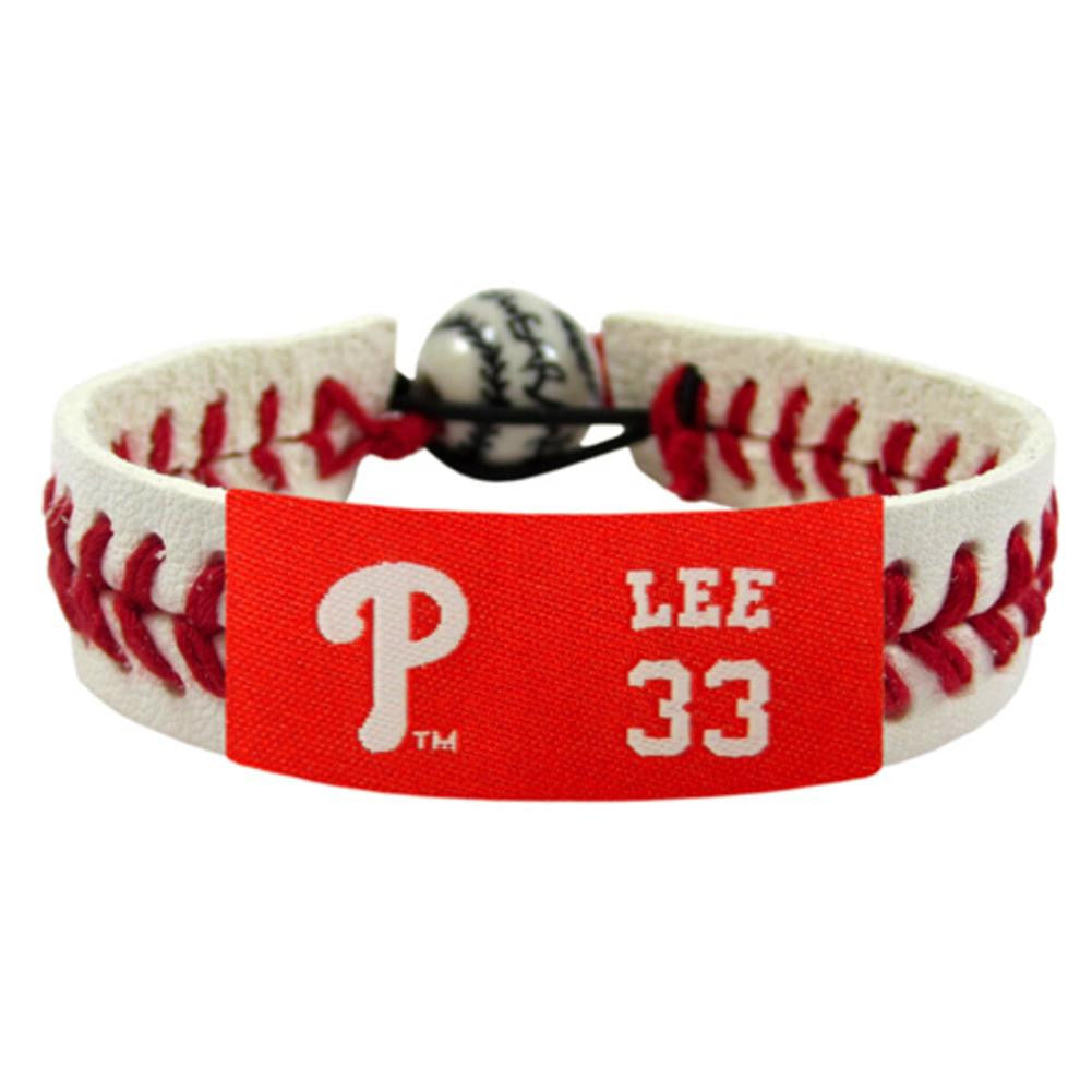 Cliff Lee Philadelphia Phillies Player Gamewear Bracelet