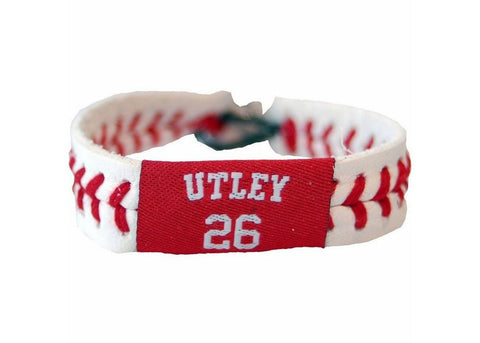 Gamewear MLB Leather Wrist Band - Utley