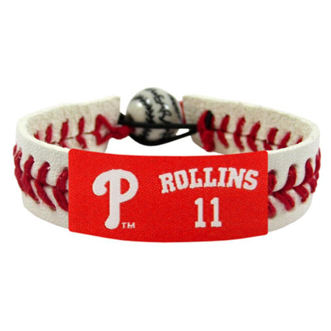 Jimmy Rollins- Philadelphia Phillies Classic Jersey Bracelet