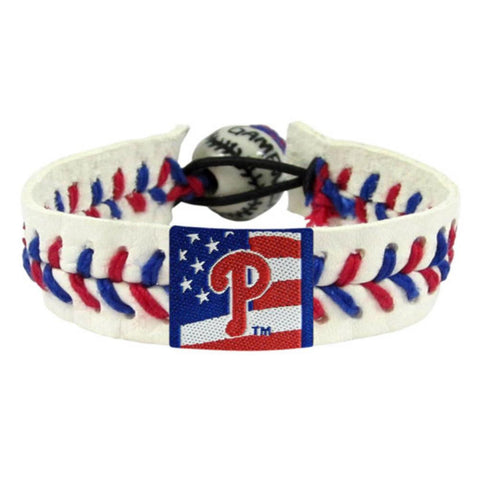 Gamewear MLB Usa Team Stars And Stripes Bracelet - Philadelphia Phillies
