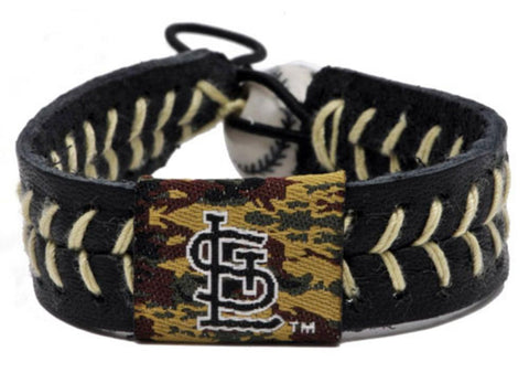 MLB St. Louis Cardinals Camouflage Baseball Bracelet