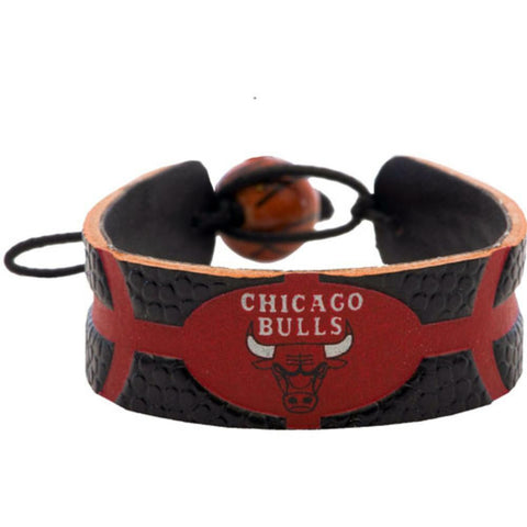 Chicago Bulls Team Color Basketball Bracelet