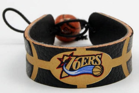 Gamewear NBA Leather Wrist Band - 76ers Team Colors