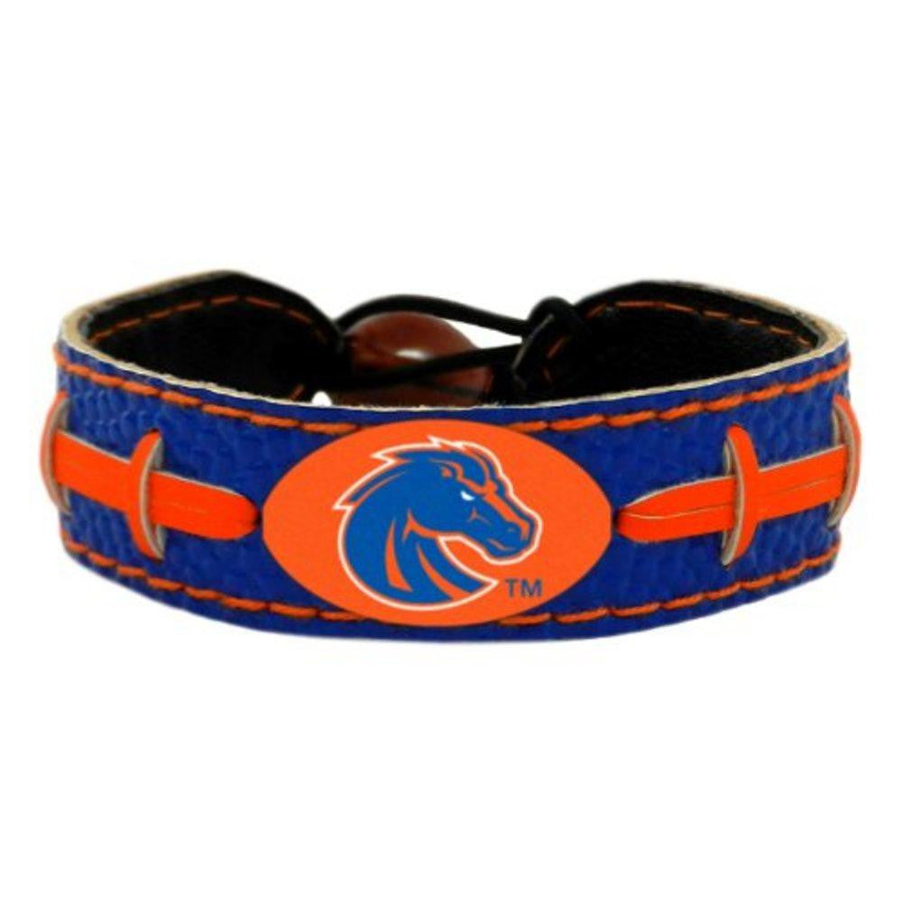 NCAA Boise State Broncos Team Color Football Bracelet