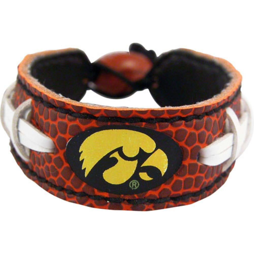 Iowa Hawkeyes Classic Football Bracelet