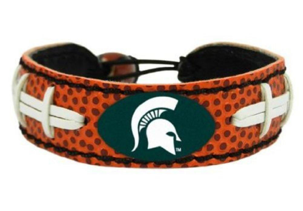 NCAA Michigan State Spartans Classic Football Bracelet