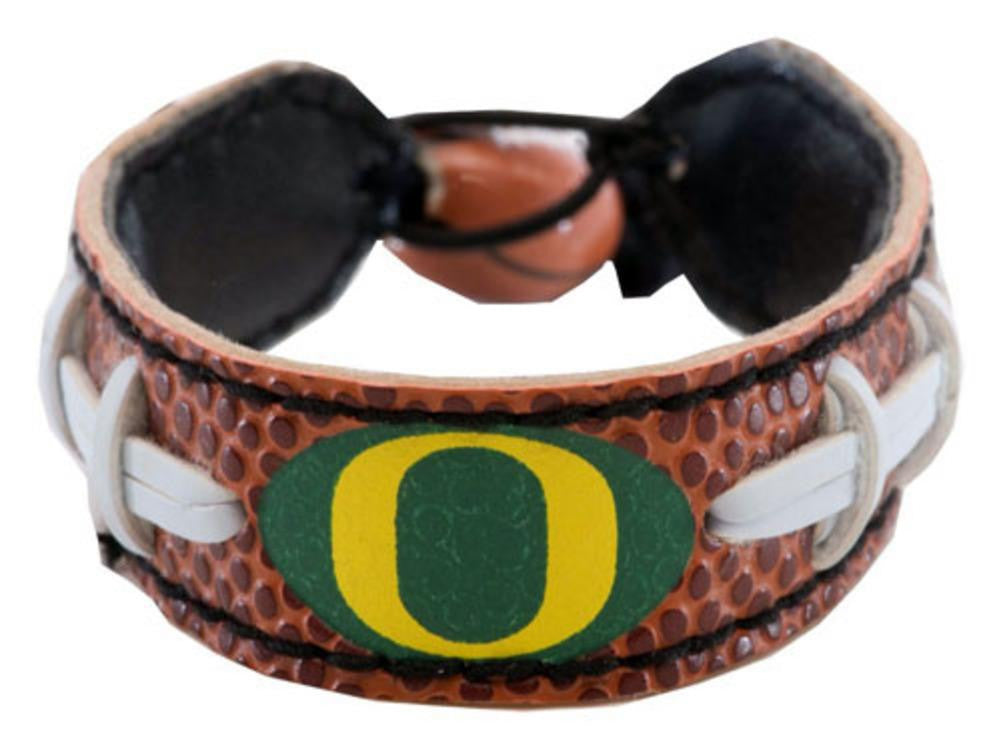 Oregon Ducks Game Wear Football Bracelet