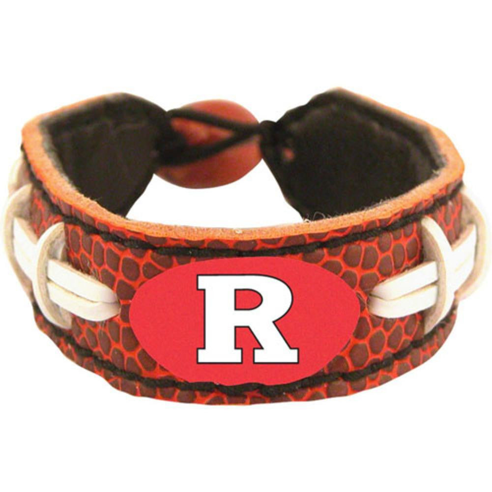 Rutgers Scarlet Knights Classic Football Bracelet