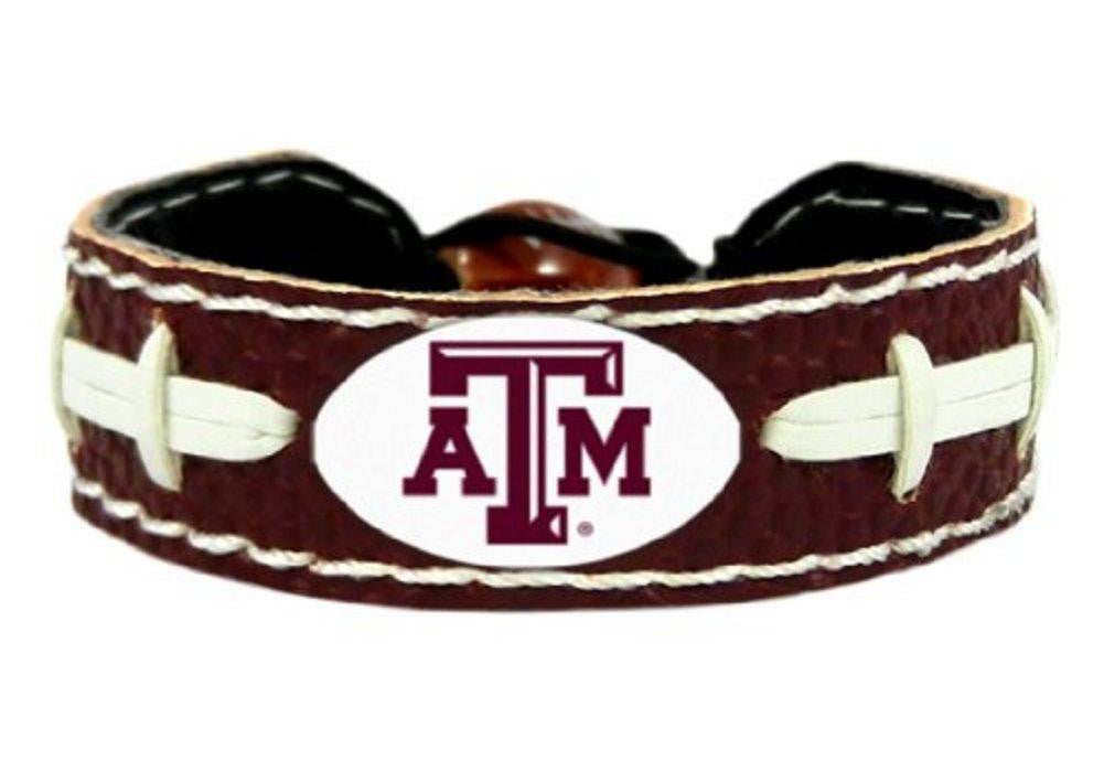NCAA Texas A&M Aggies Team Color Football Bracelet