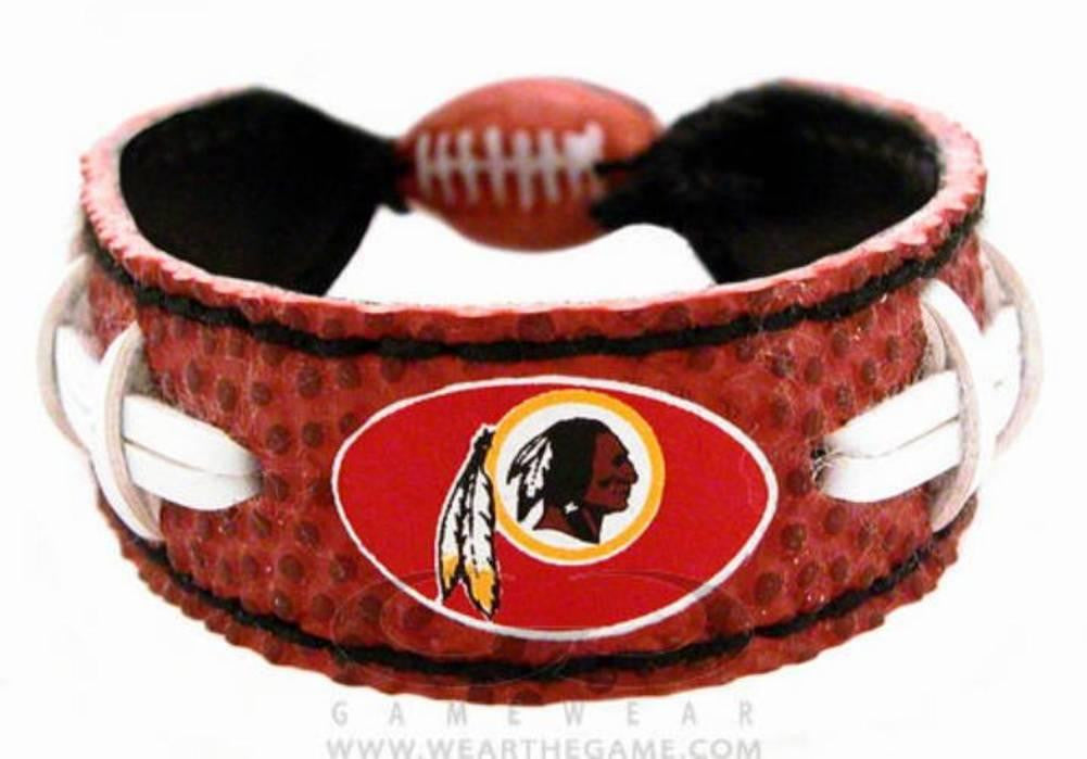 Gamewear NFL Leather Classic Wristband - Redskins