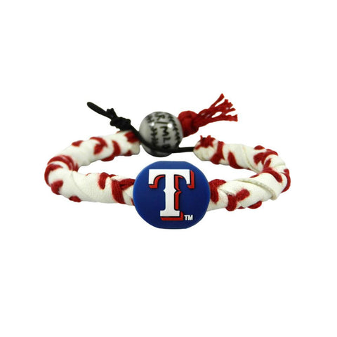 Classic Frozen Rope Baseball Bracelet - Texas Rangers
