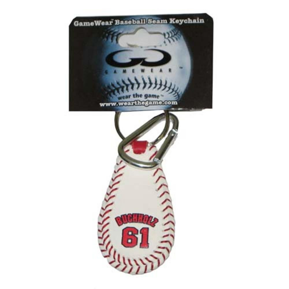 Gamewear MLB Keychain - Boston Red Sox - Clay Buchholz