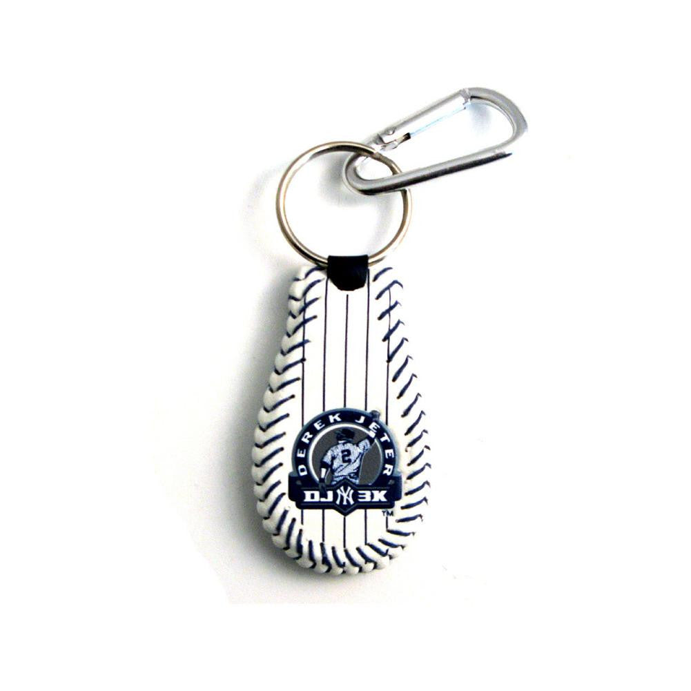 MLB New York Yankees Derek Jeter 3K Pinstripe Keychain