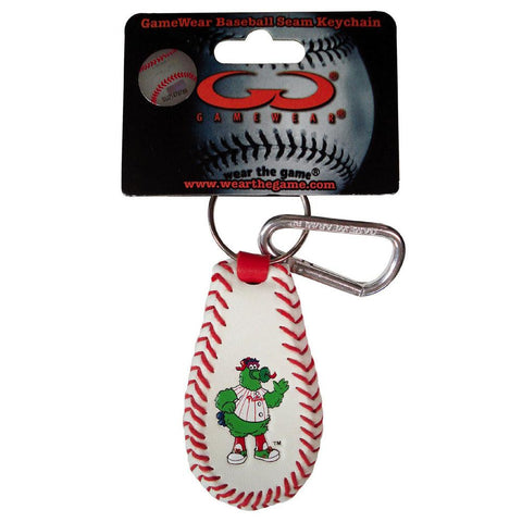 MLB Philadelphia Phillies Phillie Phanatic Mascot Baseball Keychain