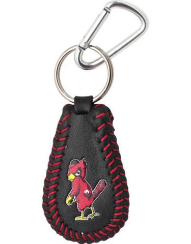 MLB St. Louis Cardinals Angry Bird Black Team Color Baseball Keychain