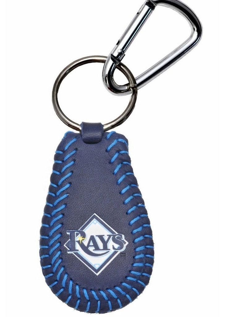 MLB Tampa Bay Rays Team Color Baseball Keychain