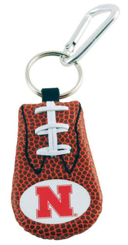 Nebraska Cornhuskers Classic Football Keychain