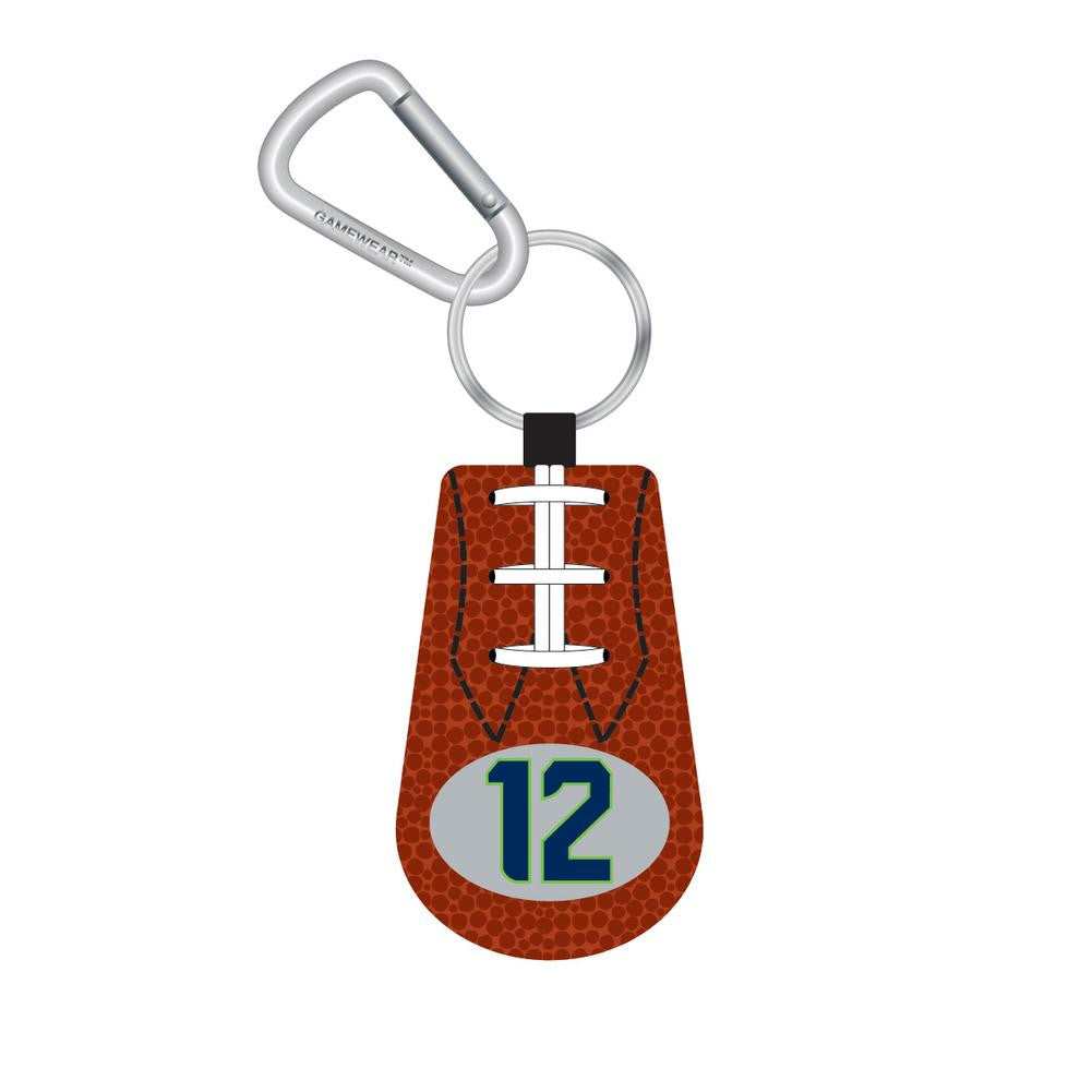 GameWear NFL Seattle Seahawks 12th Man Key Chain